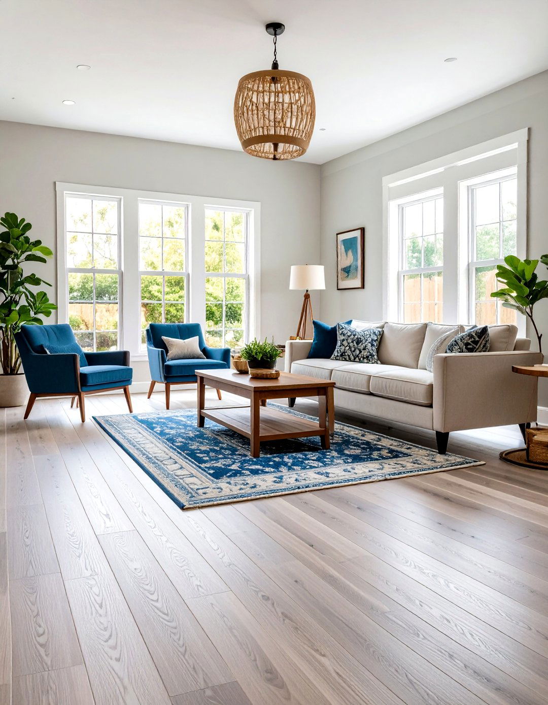 Grey Stained Refinished Hardwood Flooring Living Room - 20 grey flooring living room ideas