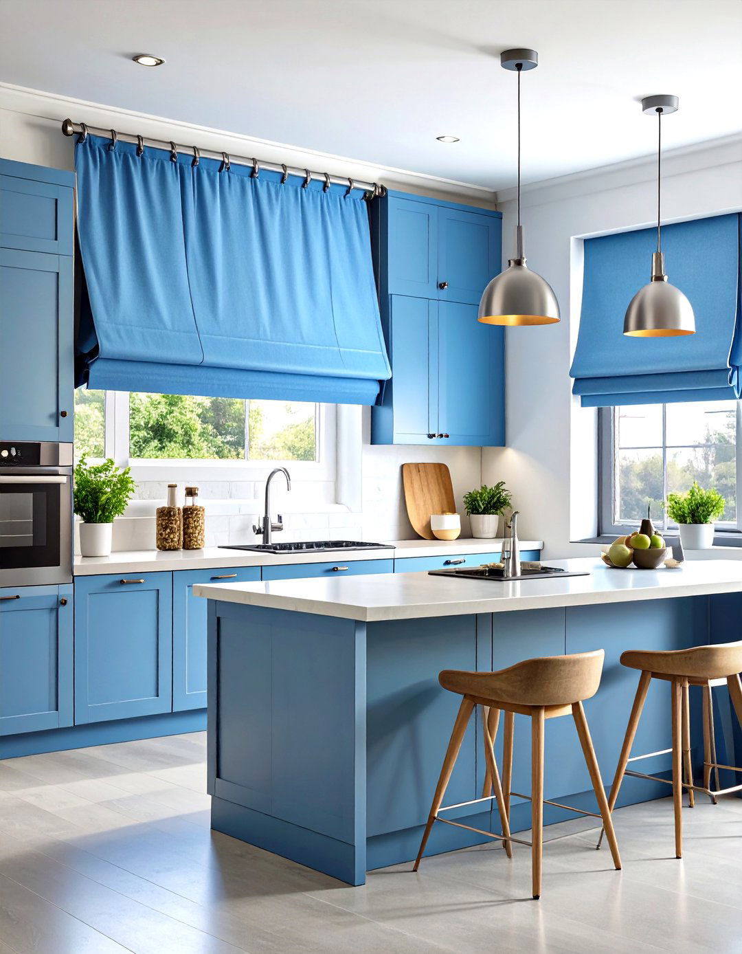 Grommet Kitchen Valance Modern Hardware - 20 Kitchen Valance Ideas