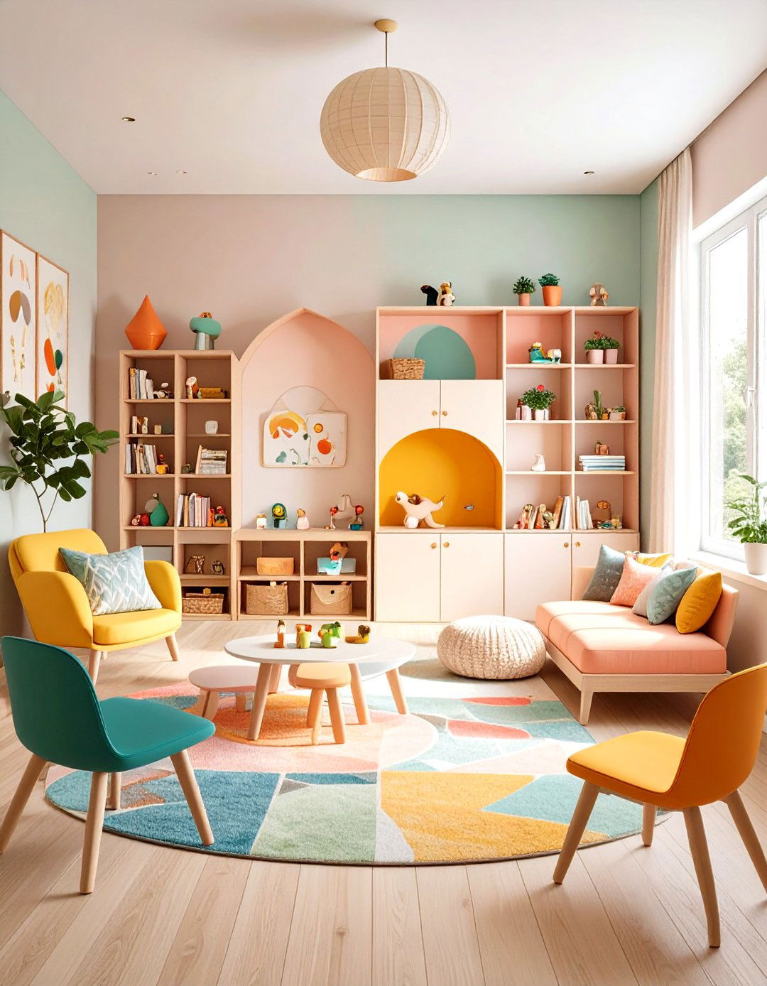 Growth Adaptive Designs - 20 Shared Kids' Room Design Ideas