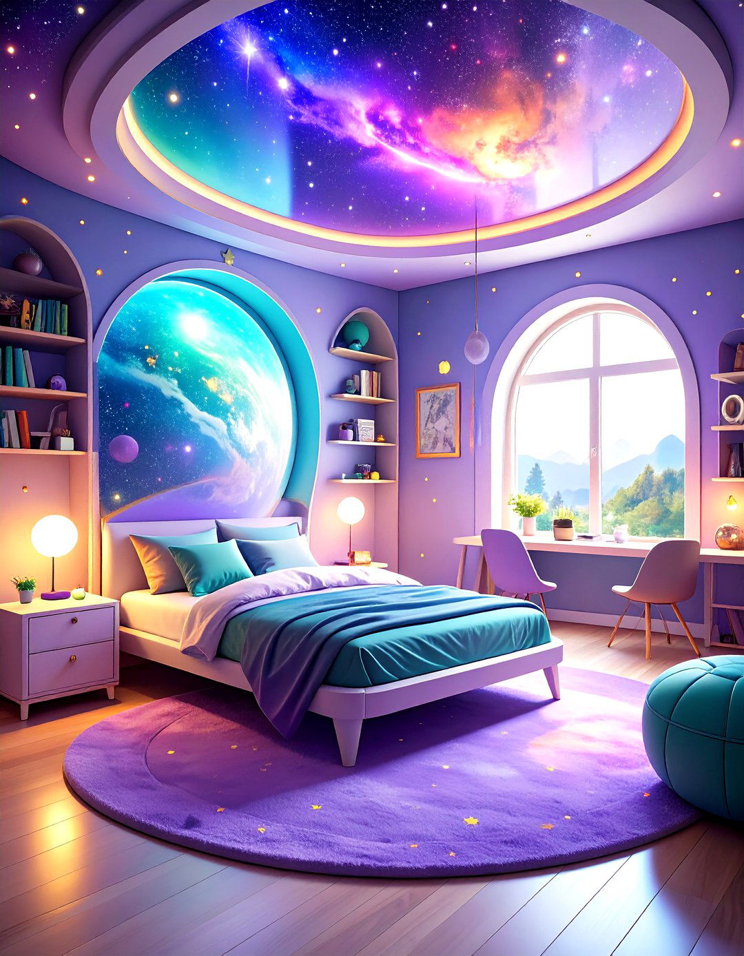 Guardians of the Galaxy Cosmic Marvel Bedroom - 20 Marvel Bedroom Ideas