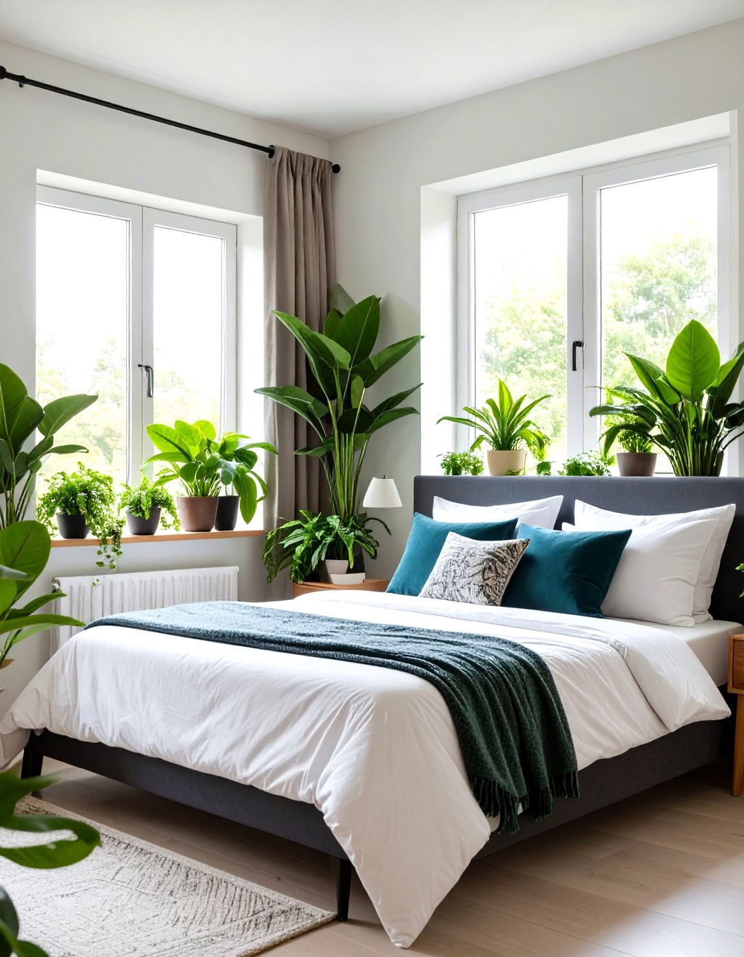 Guest Bedroom Greenery to Breathe Life - 20 Guest Bedroom Ideas