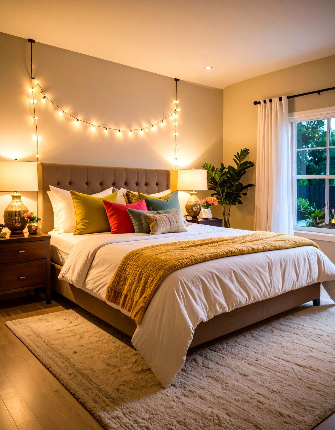 Guest Bedroom Layered Ambient Lighting - 20 Guest Bedroom Ideas
