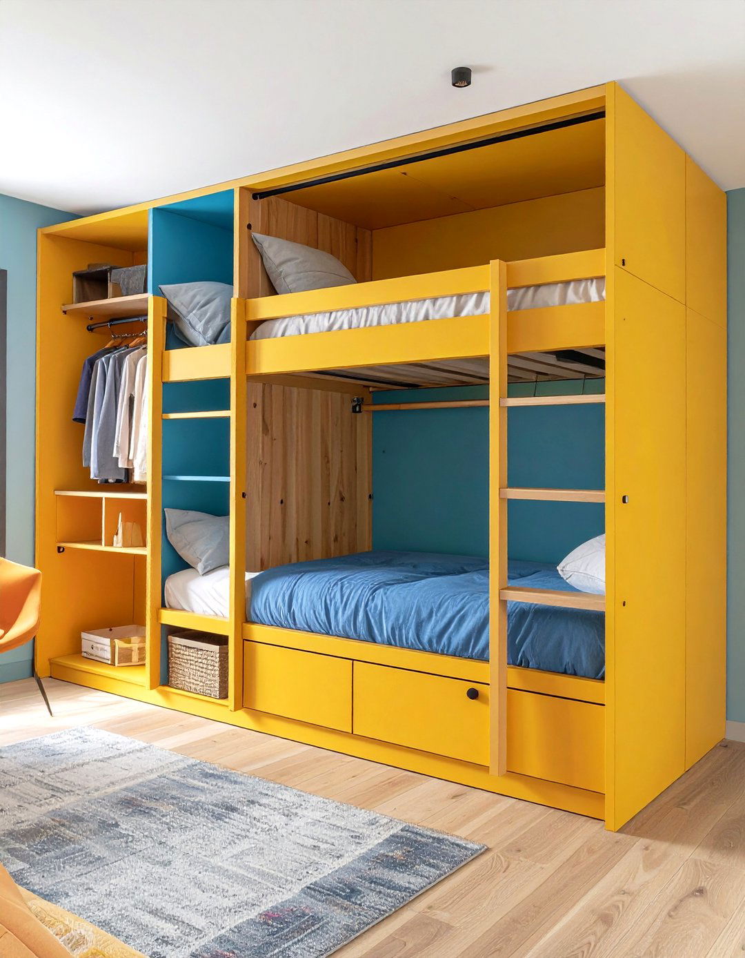 Guest Bedroom Murphy Bed to Maximize Space - 20 Guest Bedroom Ideas