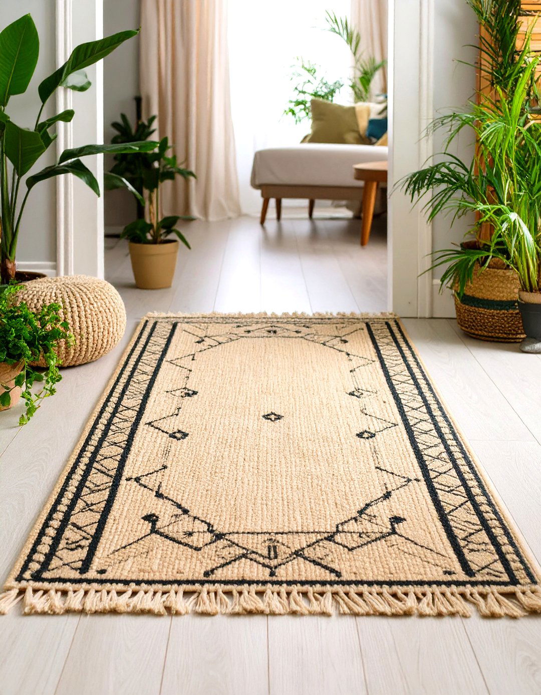 Guest Bedroom Textured Entry Rugs That Impress - 20 Guest Bedroom Ideas