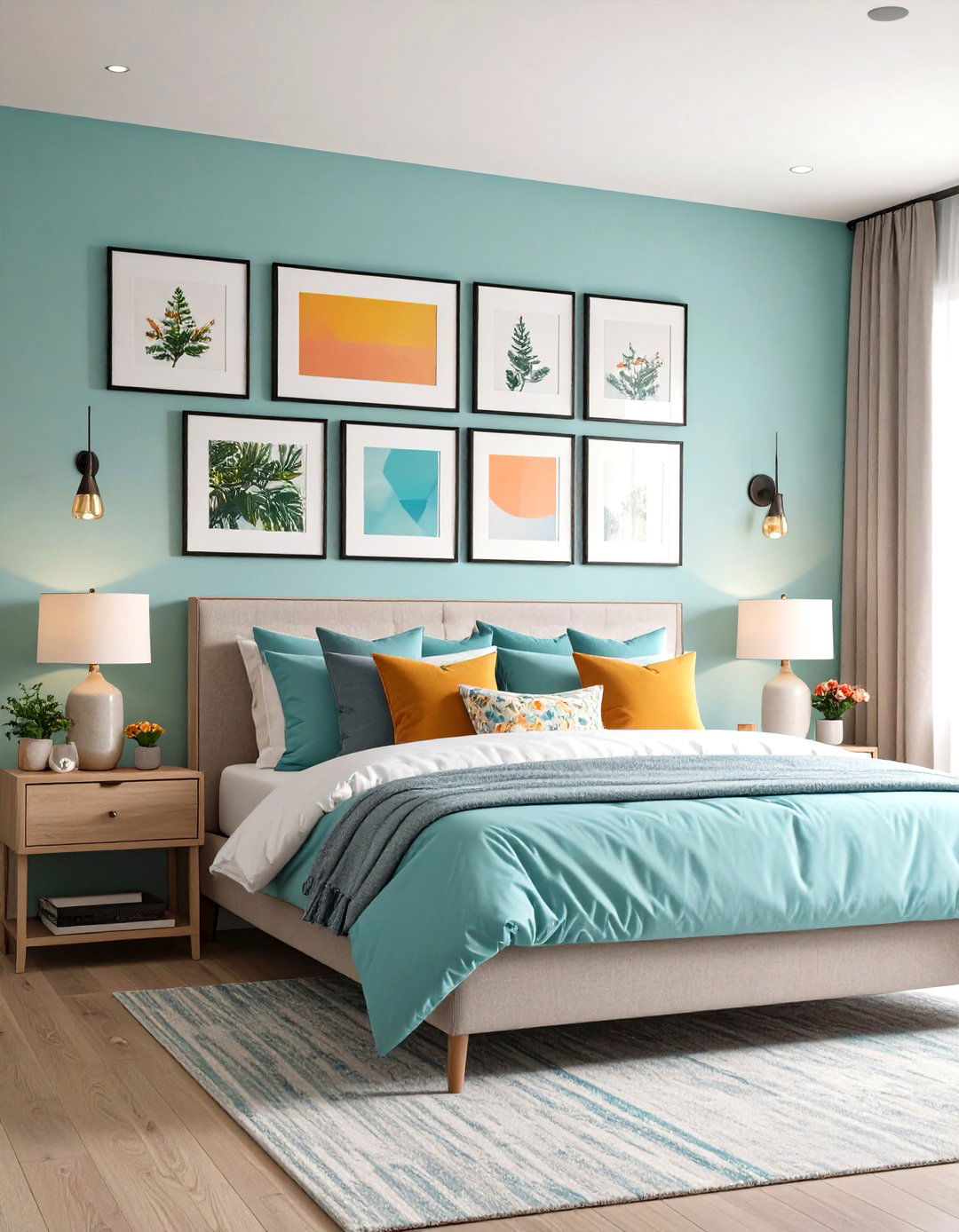 Guest Bedroom Versatile Wall Art Gallery - 20 Guest Bedroom Ideas