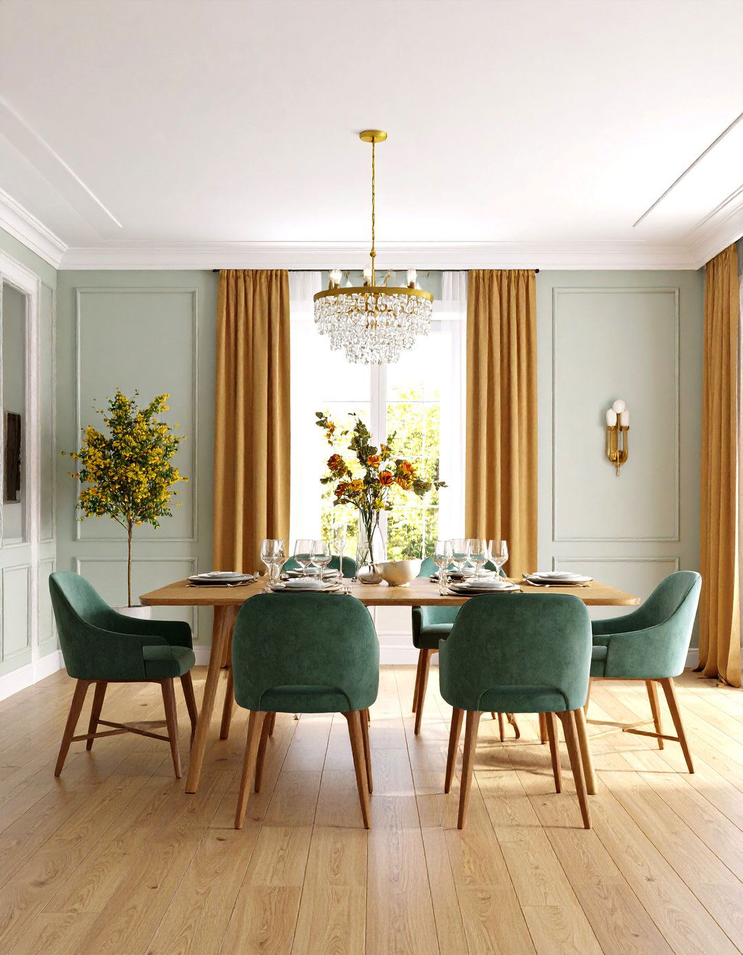 Half Height Paneling - 20 Wall Molding Ideas