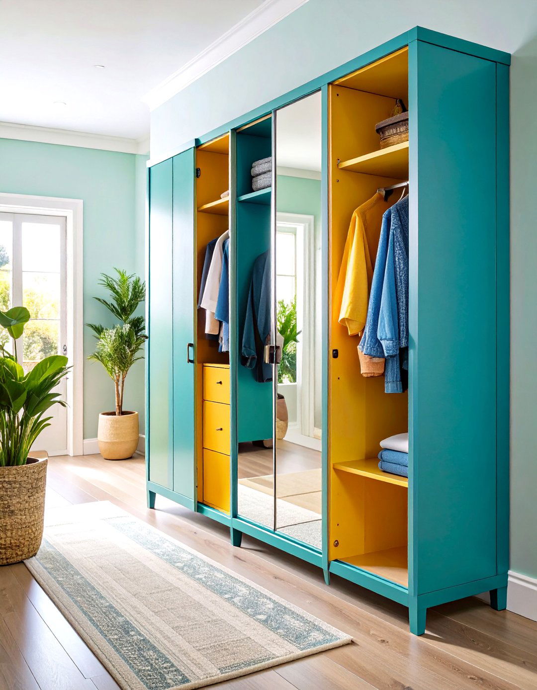 Hallway Mirror with Hidden Storage Cabinet - 20 hallway mirror ideas