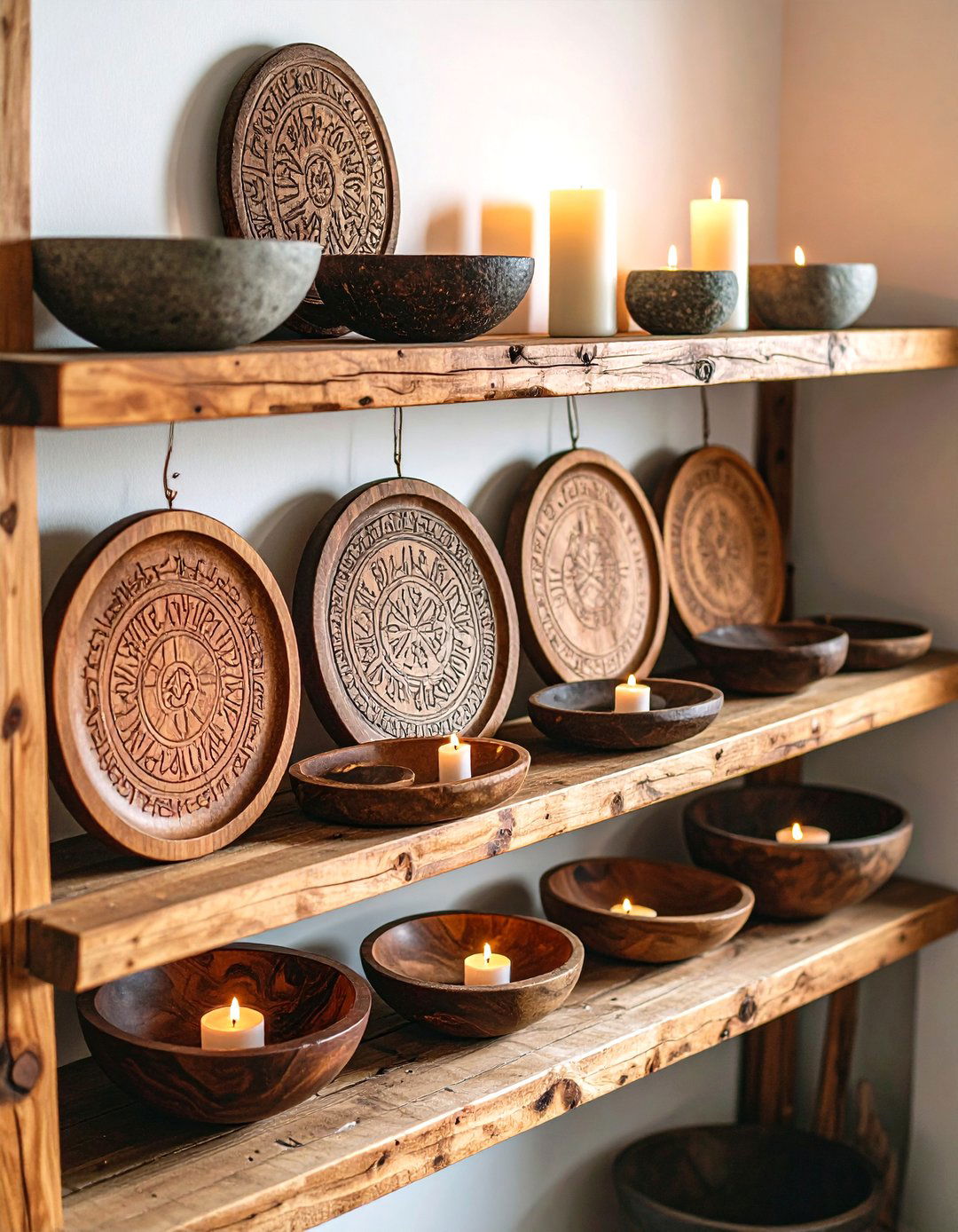 Handcrafted Serving Platters and Bowls - 20 Viking Bedroom Ideas
