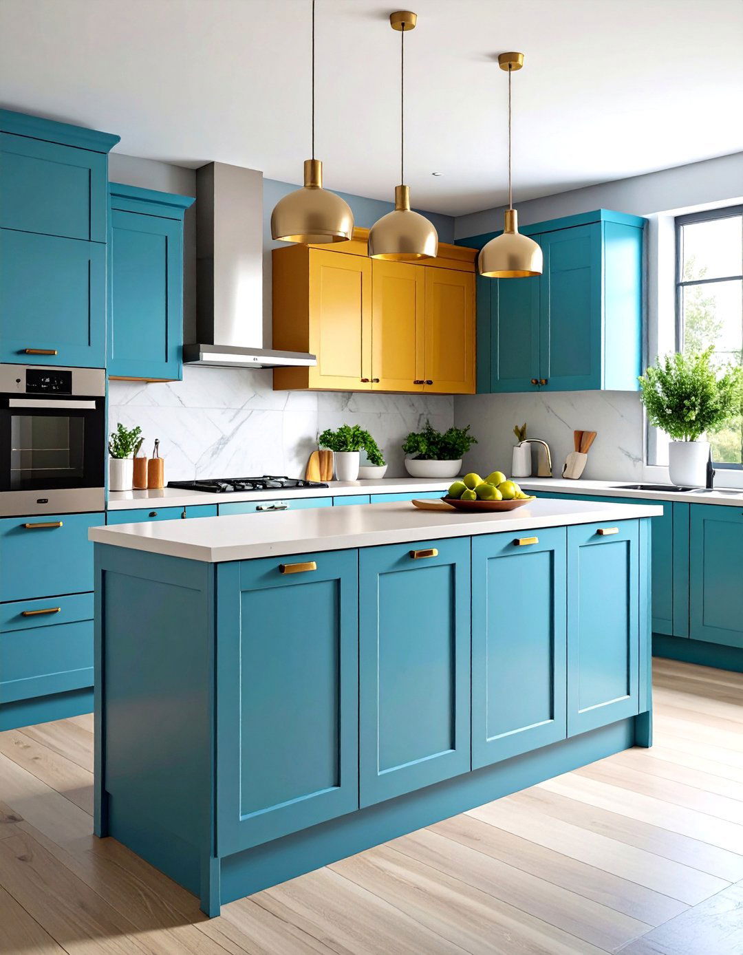 Handleless Cabinetry - 20 Scandinavian Kitchen Ideas
