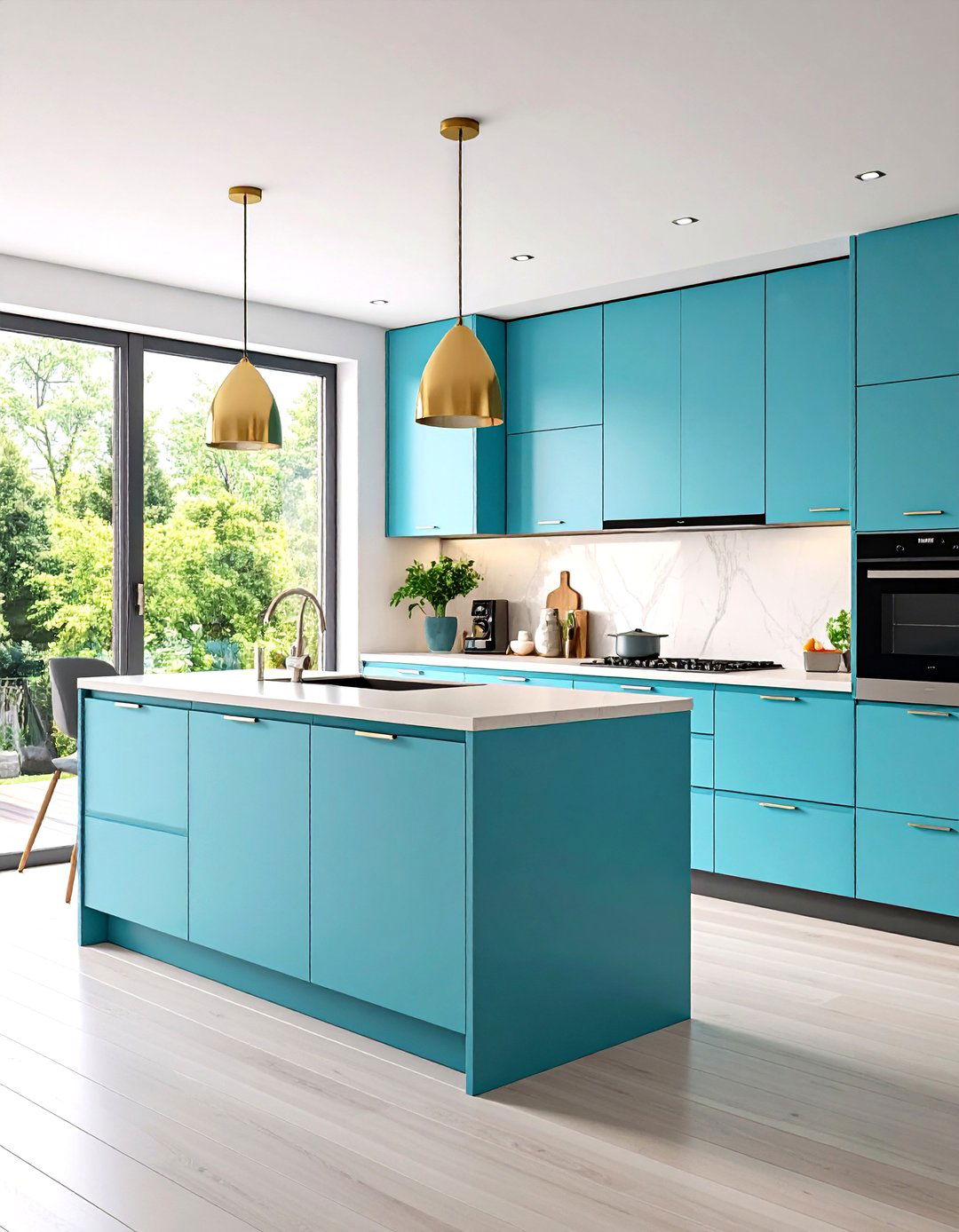 Handleless Parallel Modular Kitchen Design with Seamless Aesthetics - 20 Parallel Modular Kitchen Design Ideas