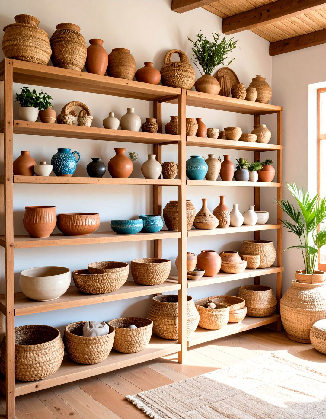 Handmade Ceramics and Clay Vessels Ground Boho Decor - 20 Boho Decor Ideas