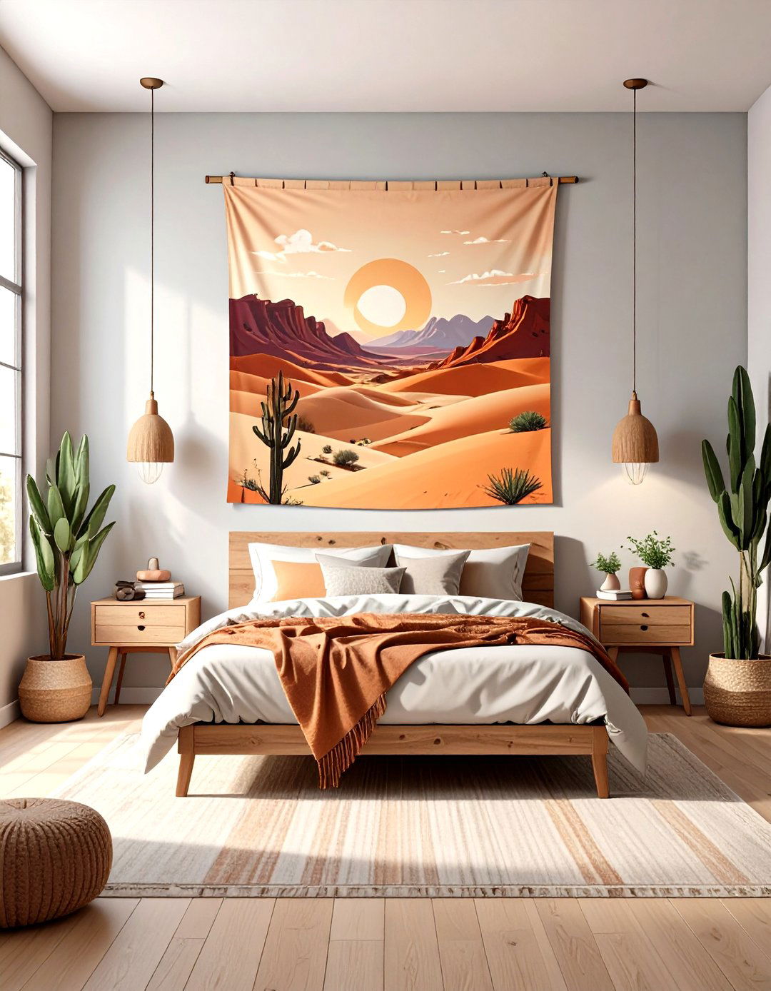 Hang a Tapestry to Cover Cinder Block Blahs - 20 Dorm Room Decorating Ideas