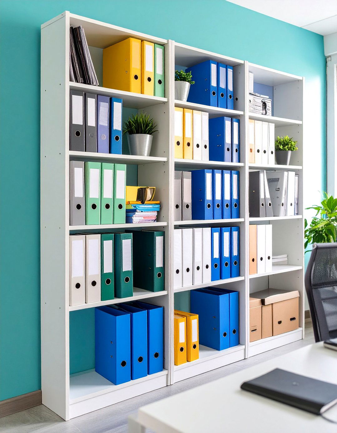 Hanging File Walls - 20 Wall Storage Ideas