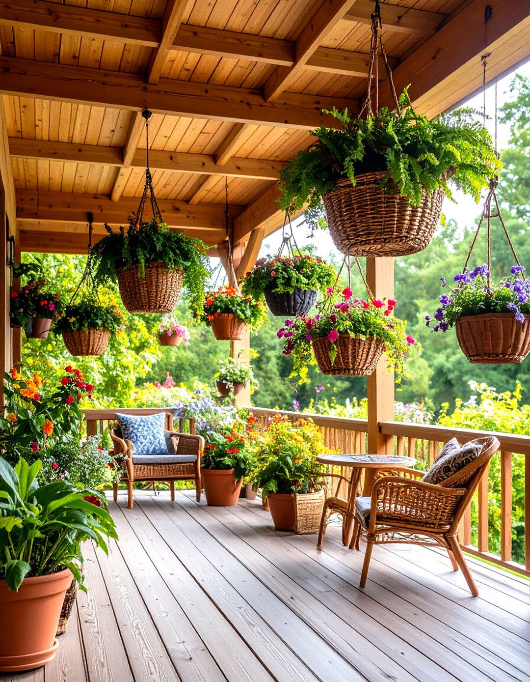 Hanging Planters - 20 Veranda Ideas