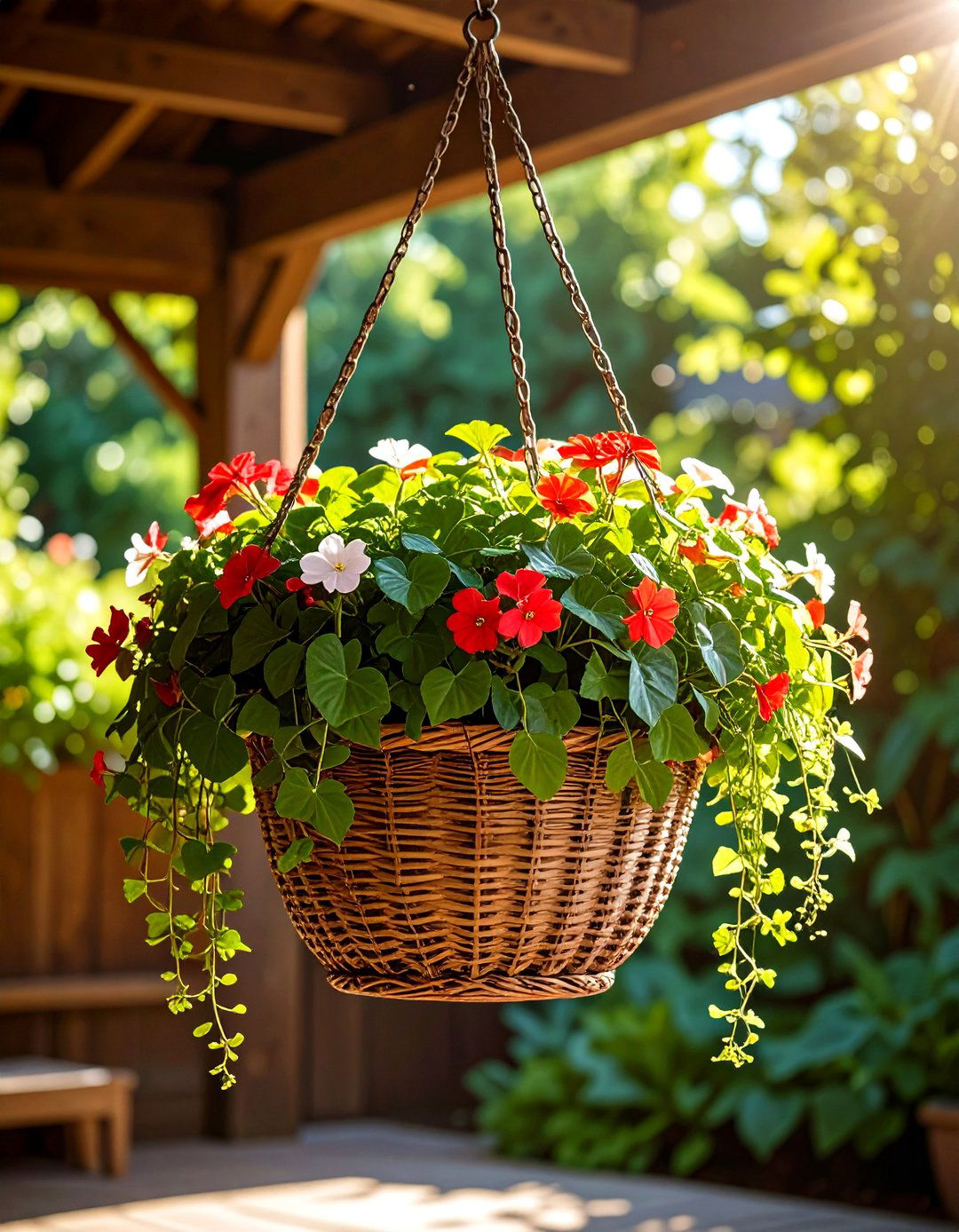 Hanging Planters - 20 Shady Garden Ideas