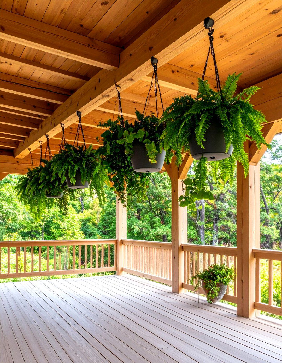 Hanging Plants - 20 Three Season Porch Ideas