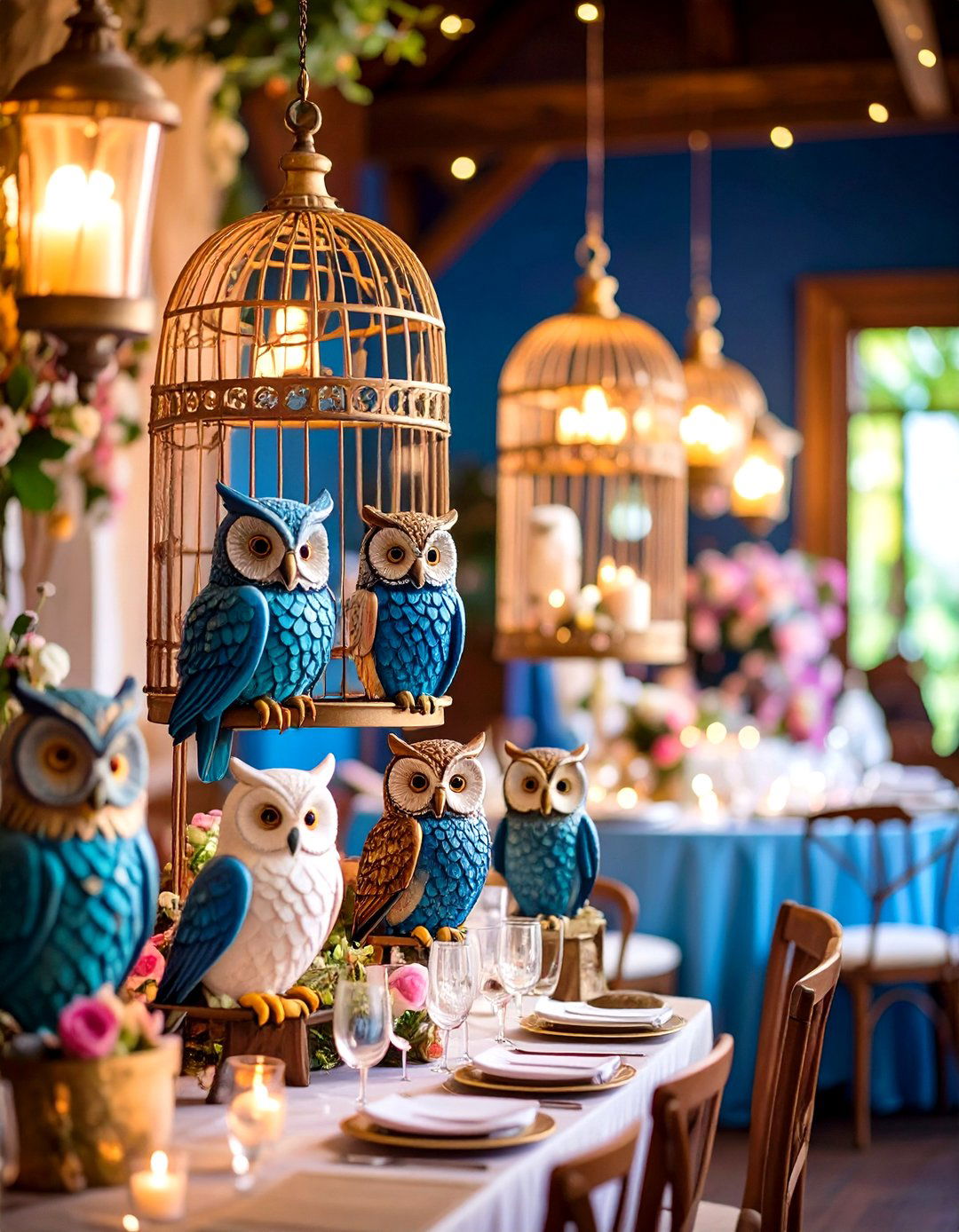 Harry Potter Wedding Owl Decorations for Hedwig Tributes - 20 Harry Potter Wedding Ideas
