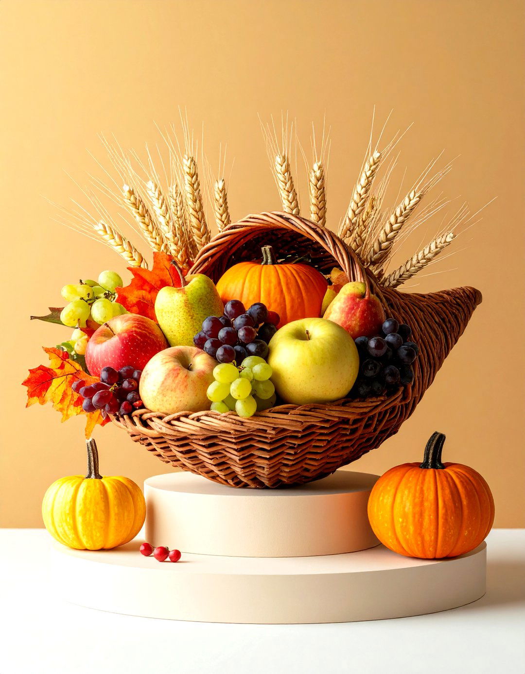 Harvest Cornucopia - 20 Thanksgiving Decor Ideas