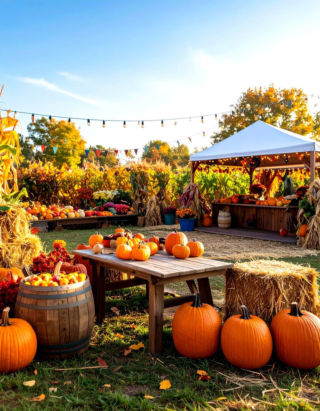 Harvest Festival Fall Birthday Celebration - 20 Fall Birthday Party Ideas