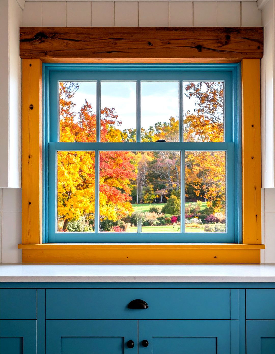 Header and Sill Emphasis Trim - 20 Farmhouse Interior Window Trim Ideas