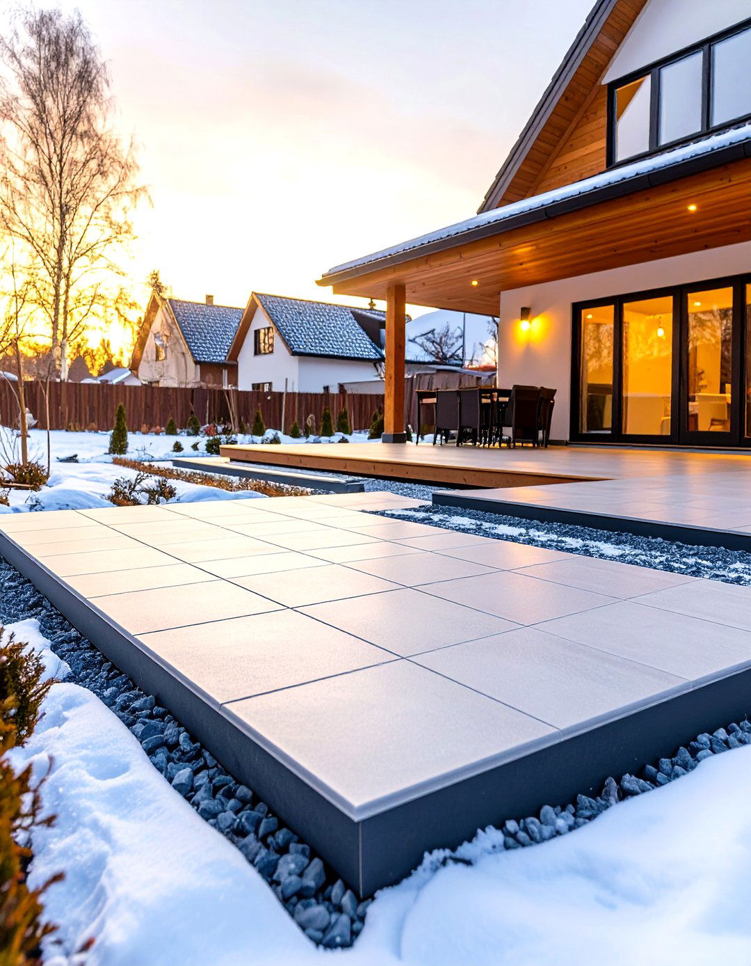 Heat Absorbing Dark Patio Tile Thermal Mass - 20 patio tile ideas