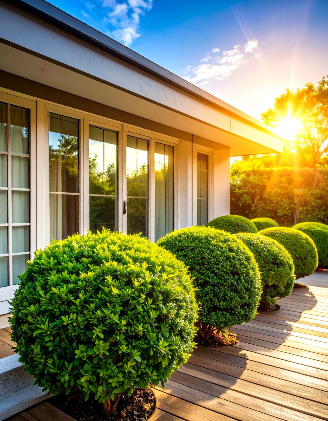 Heat Hardy Japanese Boxwood Under Windows - 20 Front Yard Boxwood Shrubs