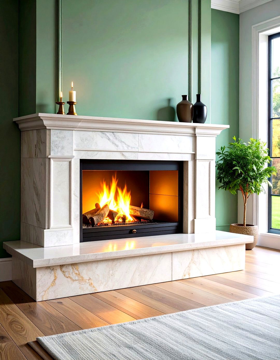 Heat Holding Soapstone Fireplace Hearth - 20 Fireplace Hearth Ideas