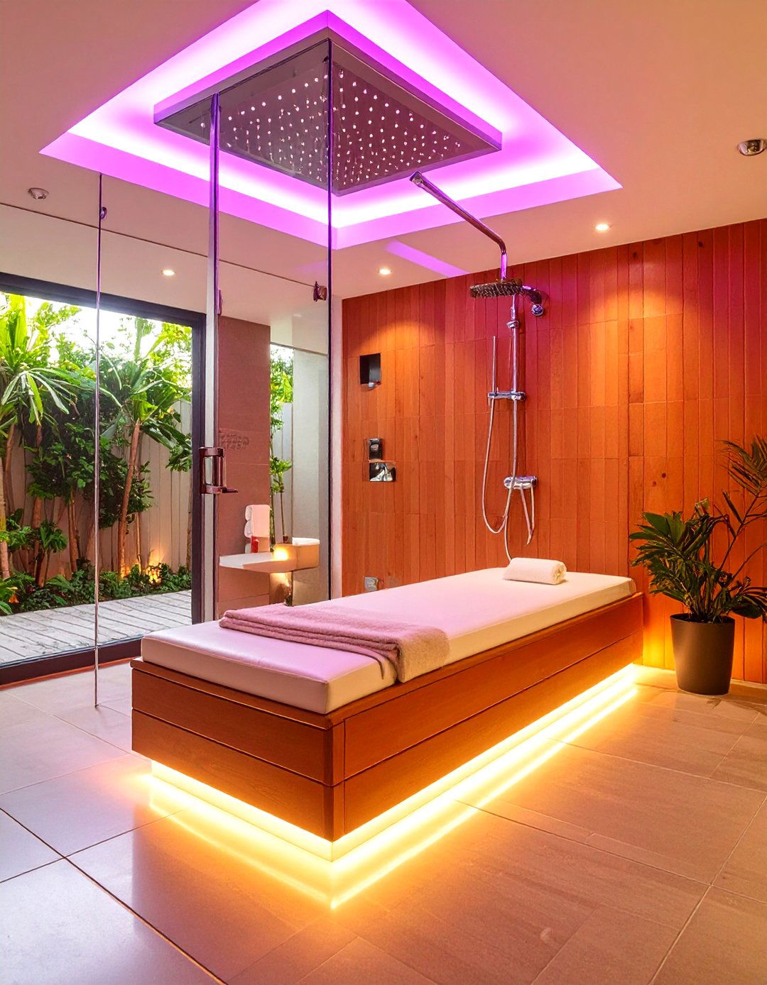 Heated Bench - 20 Walk in Shower Ideas With Bench