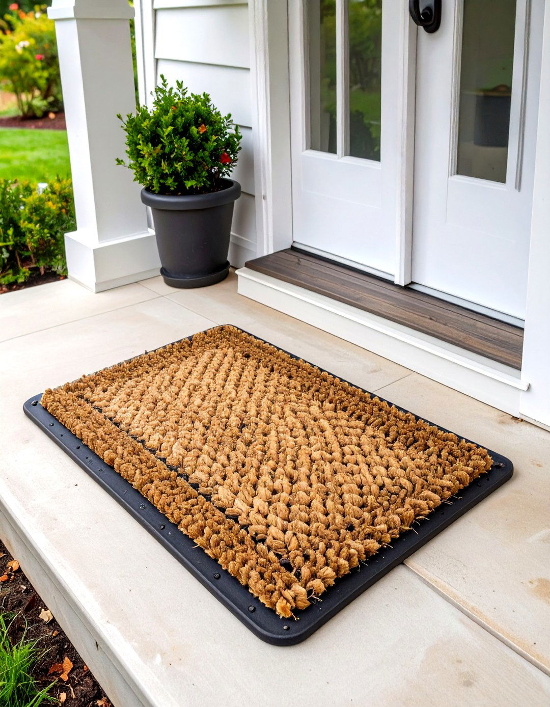 Heavy Duty Boot Scraper Front Door Mat - 20 Front Door Mat Ideas