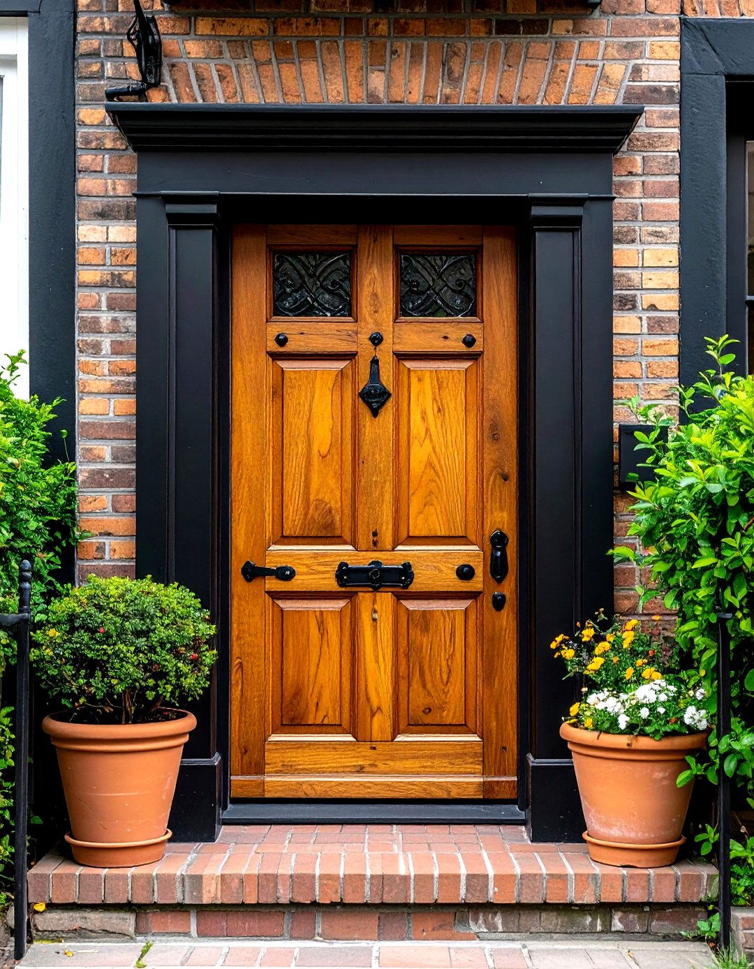 Heavy Timber Dutch Doors - 20 Spanish Style Front Door Ideas