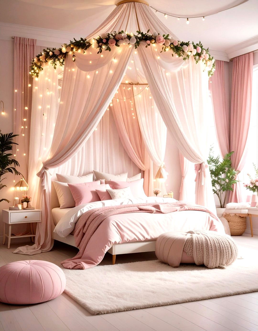 Hello Kitty Canopy Dreams Bedroom - 20 Hello Kitty Bedroom Ideas