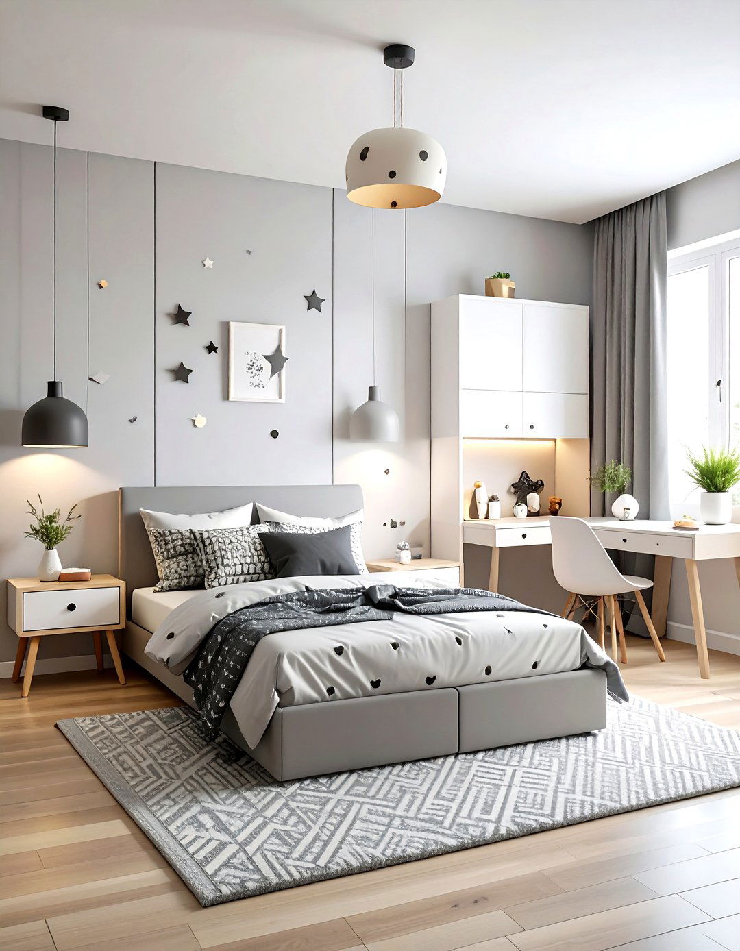 Hello Kitty Minimalist Modern Bedroom - 20 Hello Kitty Bedroom Ideas