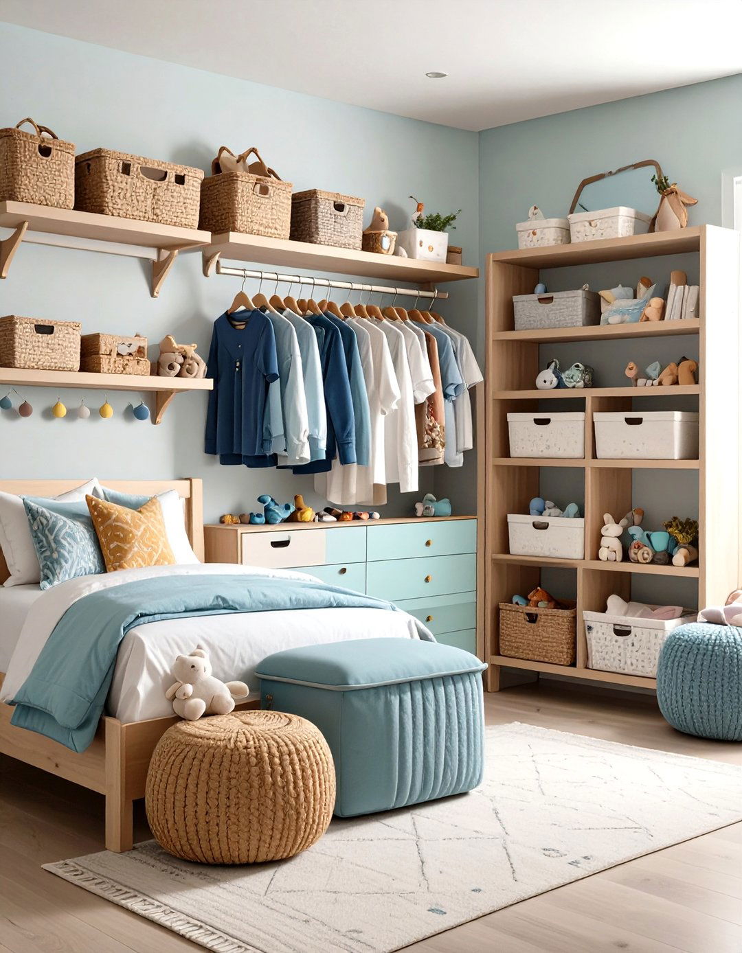 Hello Kitty Smart Storage Bedroom - 20 Hello Kitty Bedroom Ideas