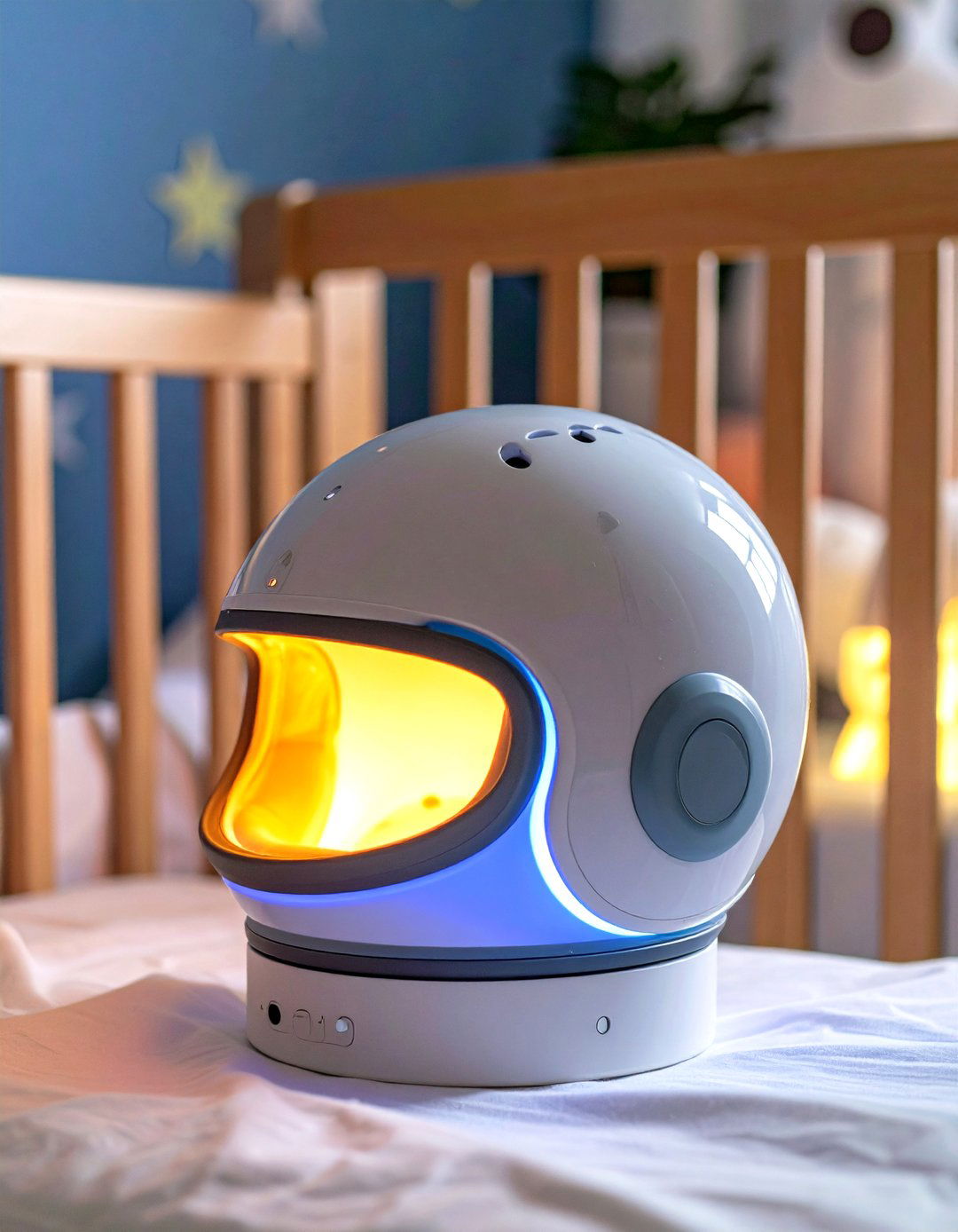 Helmet Night Light - 20 Sports Nursery Ideas