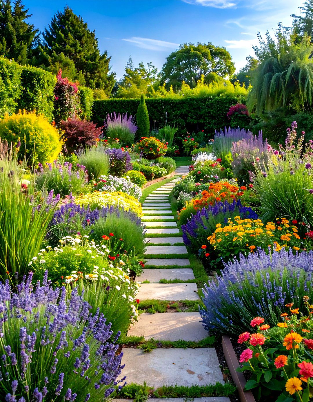 Herb Filled Parterre Garden - 20 Parterre Garden Ideas