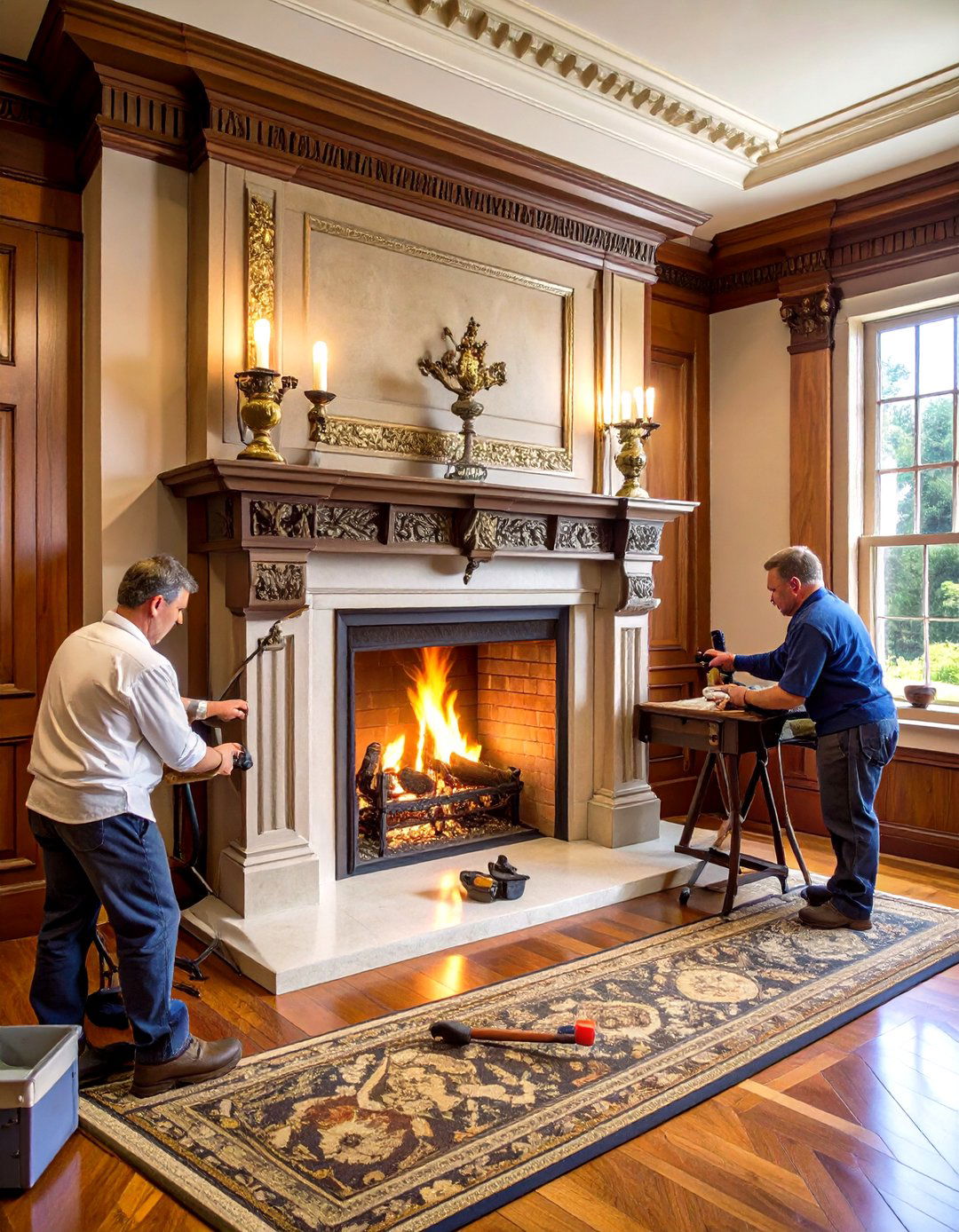 Heritage Restoration Techniques - 20 Traditional Fireplaces