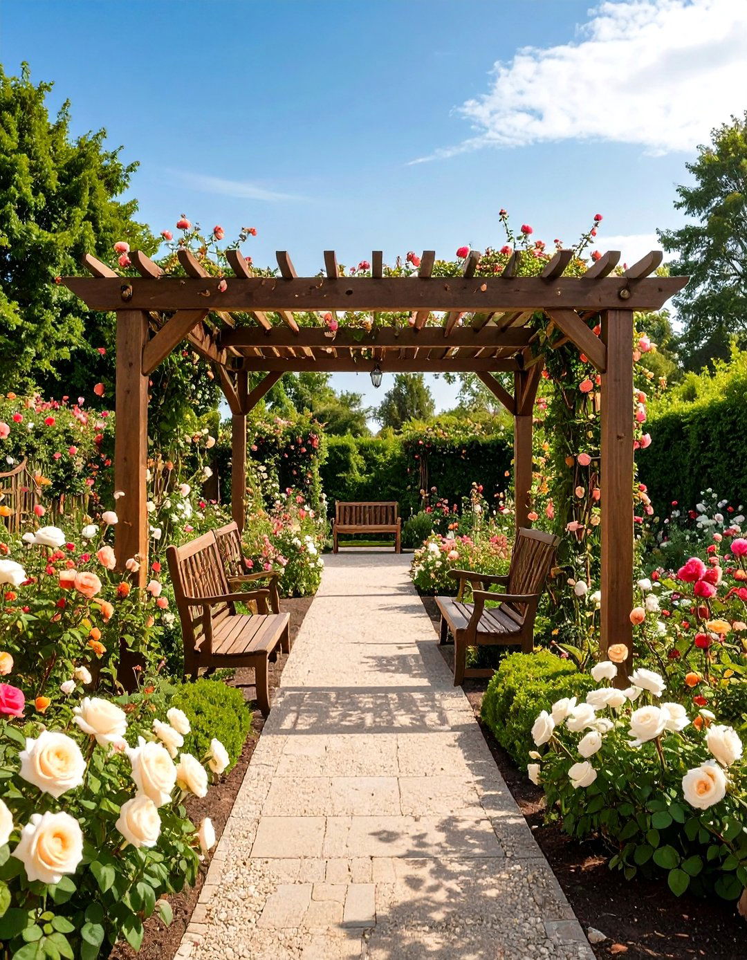 Heritage Rose Conservation Garden - 20 Rose Garden Ideas