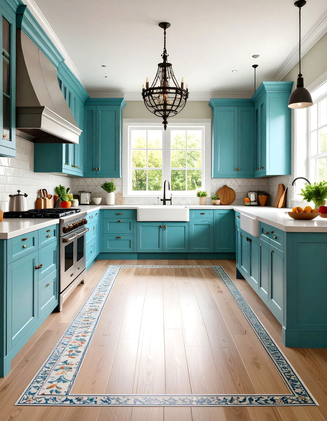 Herringbone Pattern Linoleum Kitchen Flooring - 20 Linoleum Kitchen Flooring Ideas