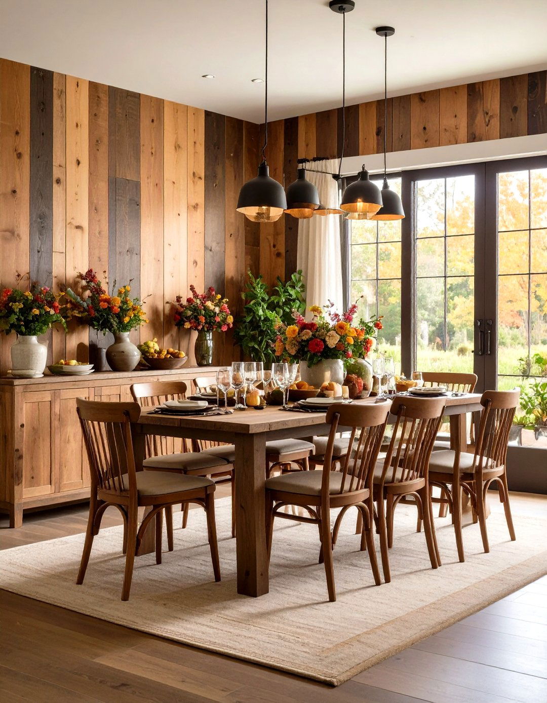 Herringbone Wood Accent Wall - 20 Wood Accent Wall Ideas