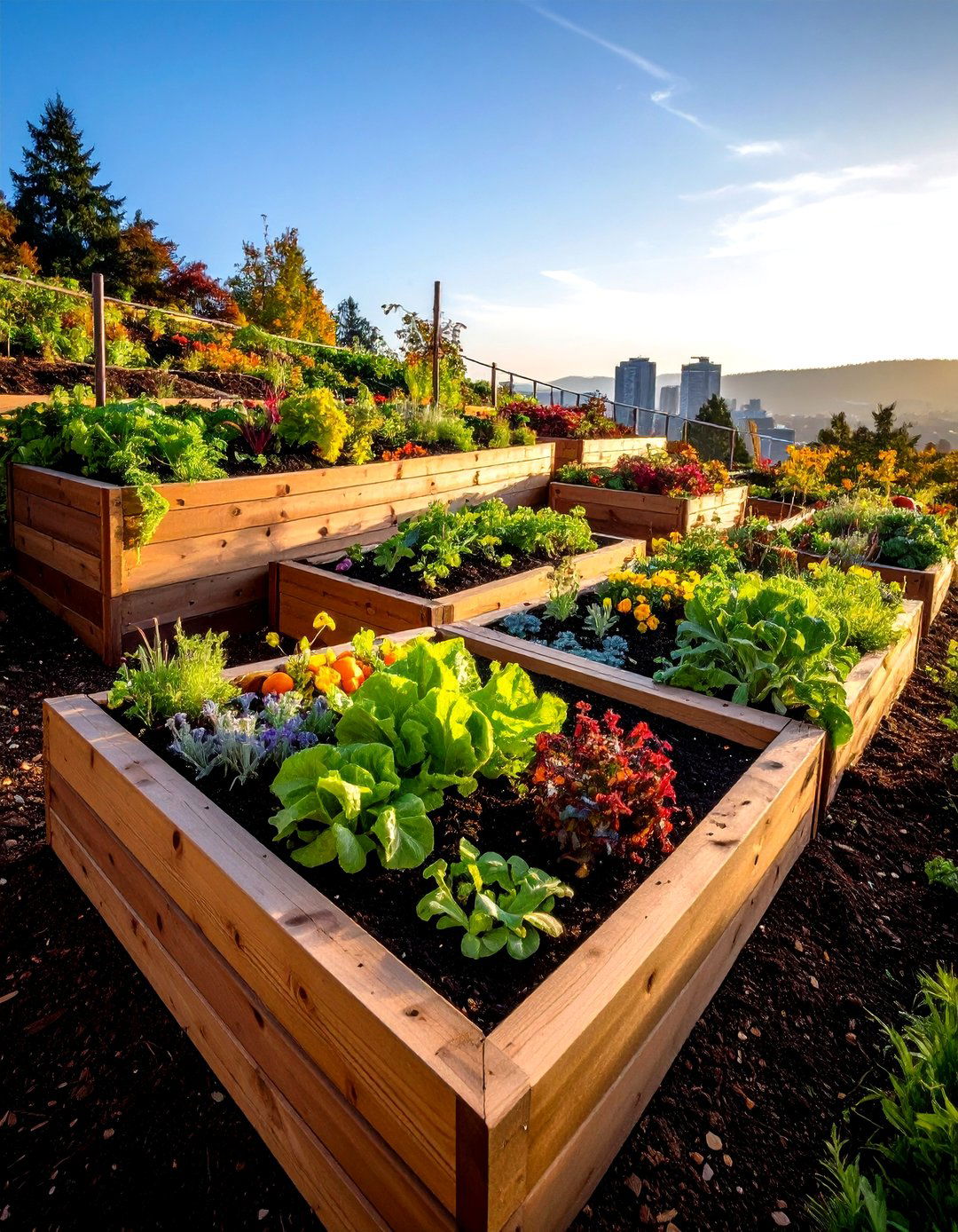 Hgelkultur Beds - 20 Sloped Garden Ideas