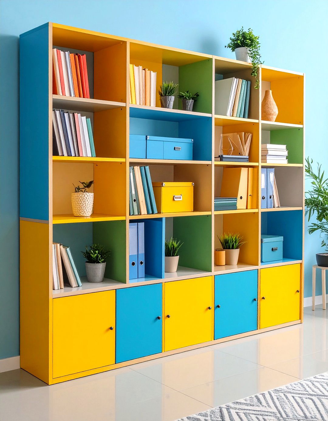 Hidden Compartment Storage Solutions - 20 Bookshelf Decor Ideas