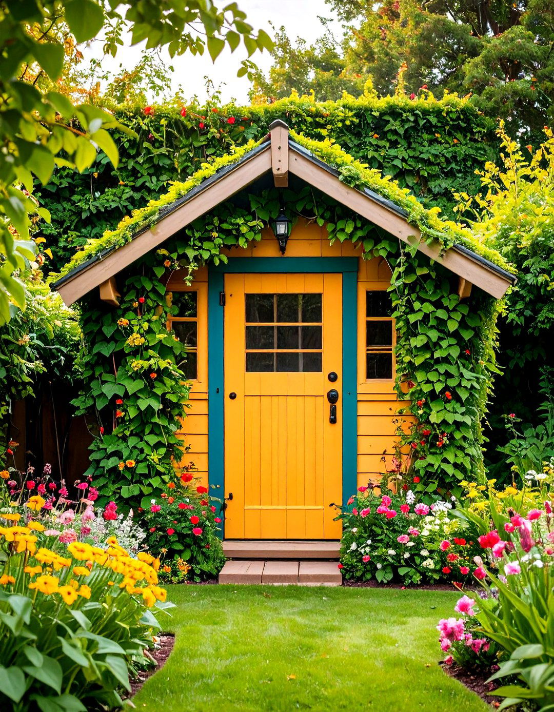 Hidden Garden Shed or Cottage - 20 Secret Garden Ideas