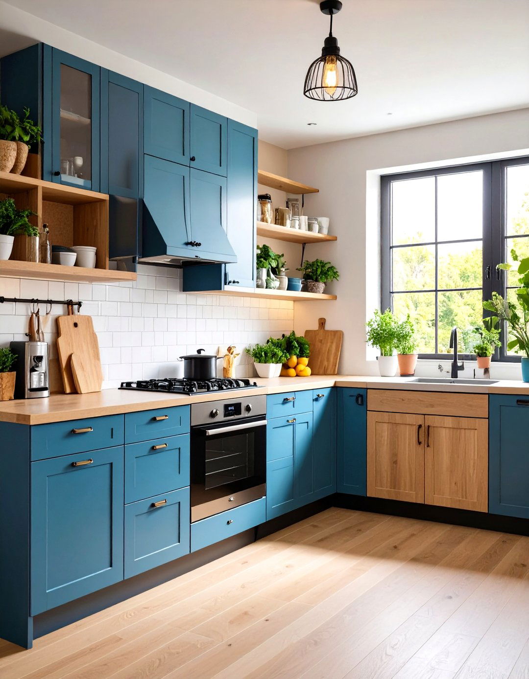 Hidden Message Center Townhouse Kitchen Organization - 20 Townhouse Kitchen Ideas