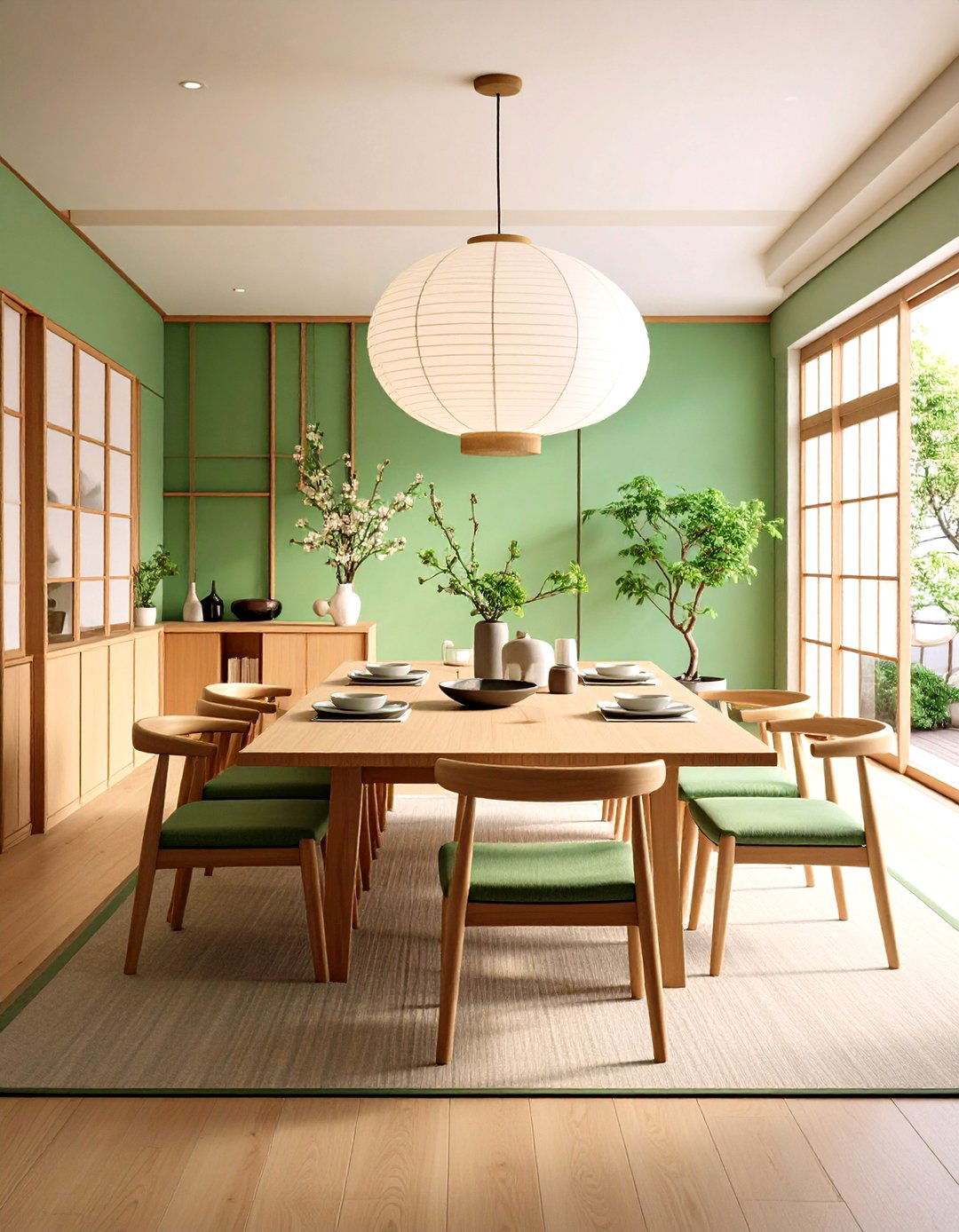 Hidden Storage Japanese Dining Room - 20 Japanese Dining Room Ideas