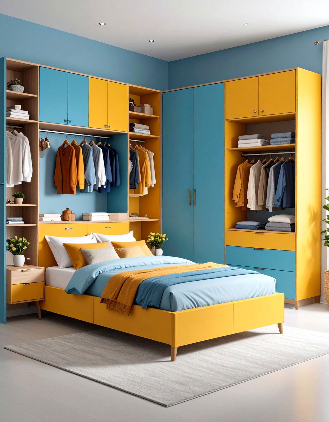 Hidden Storage Minimalist Interior Design with Clutter Free Living - 20 Minimalist Interior Design Ideas