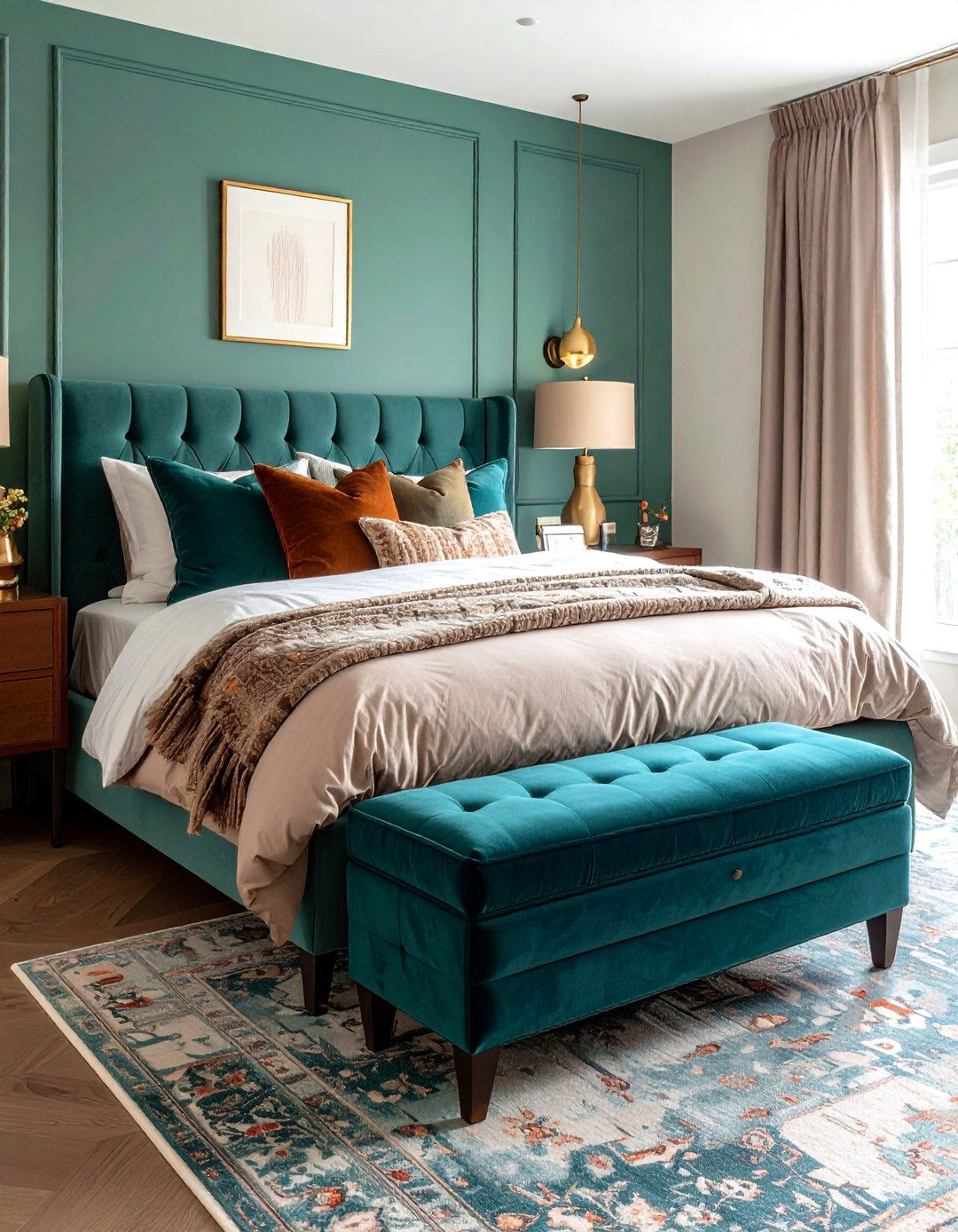 Hidden Storage Ottoman - 20 Studio Furniture Ideas