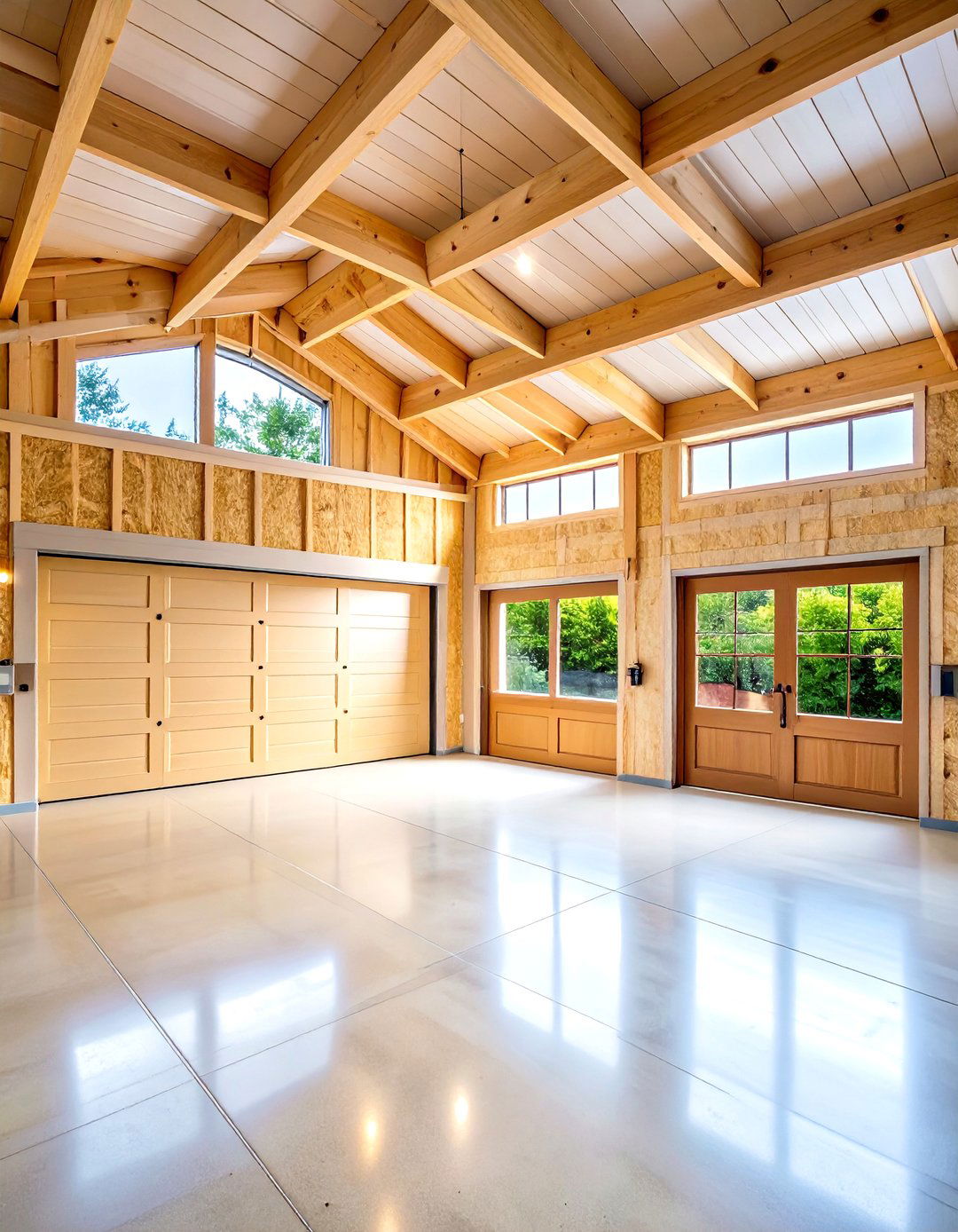 High Efficiency Insulated Detached Garage Shell - 20 Detached Garage Ideas