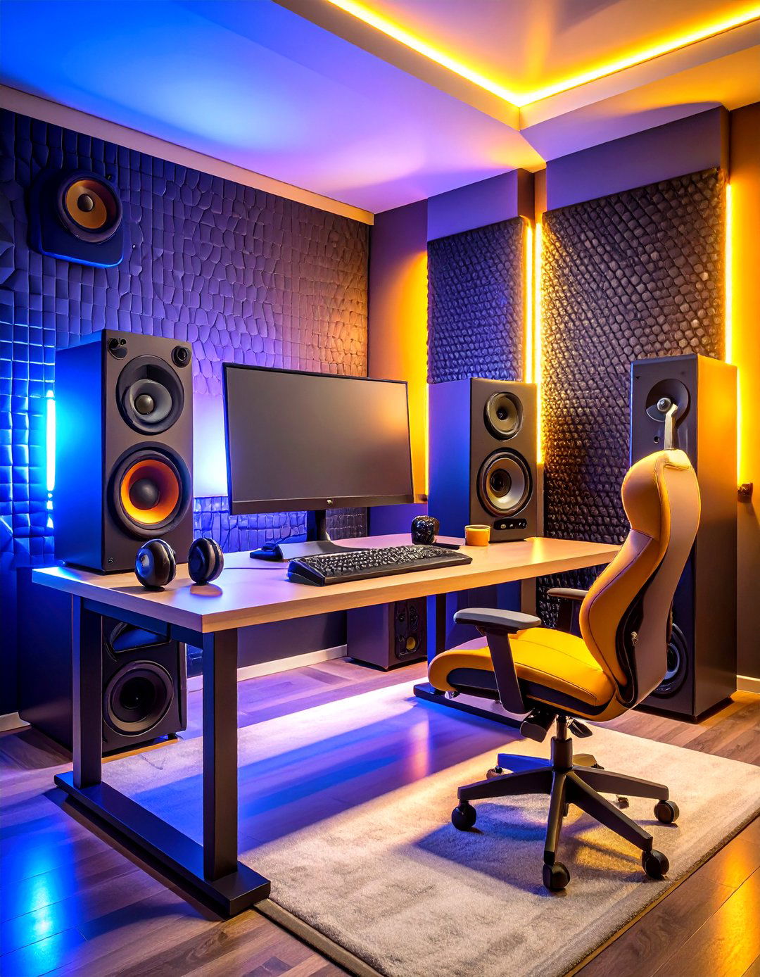 High Fidelity Audio Setup - 20 Video Game Room Ideas