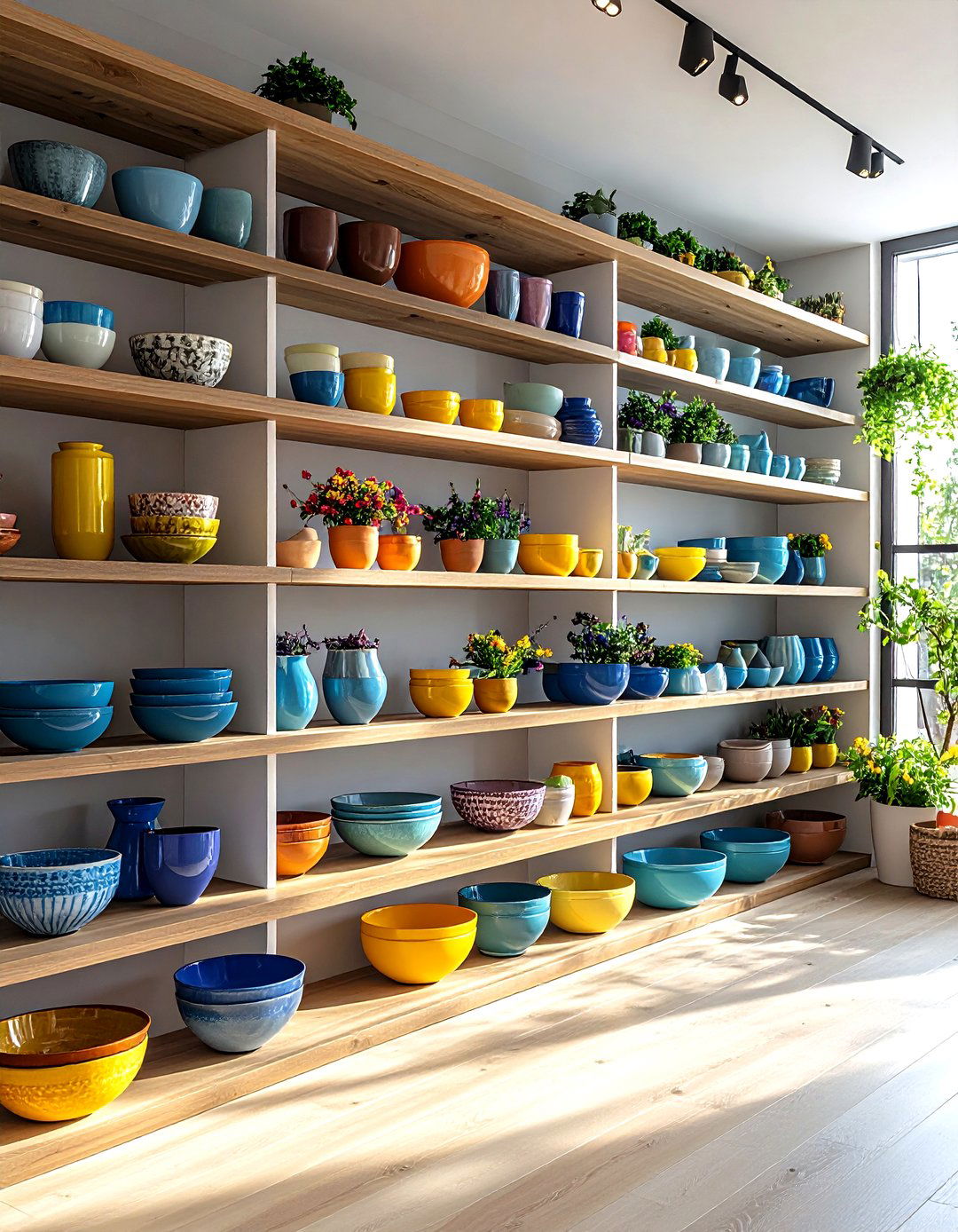 High Shelves Up to the Ceiling - 20 Small Kitchen Storage Ideas