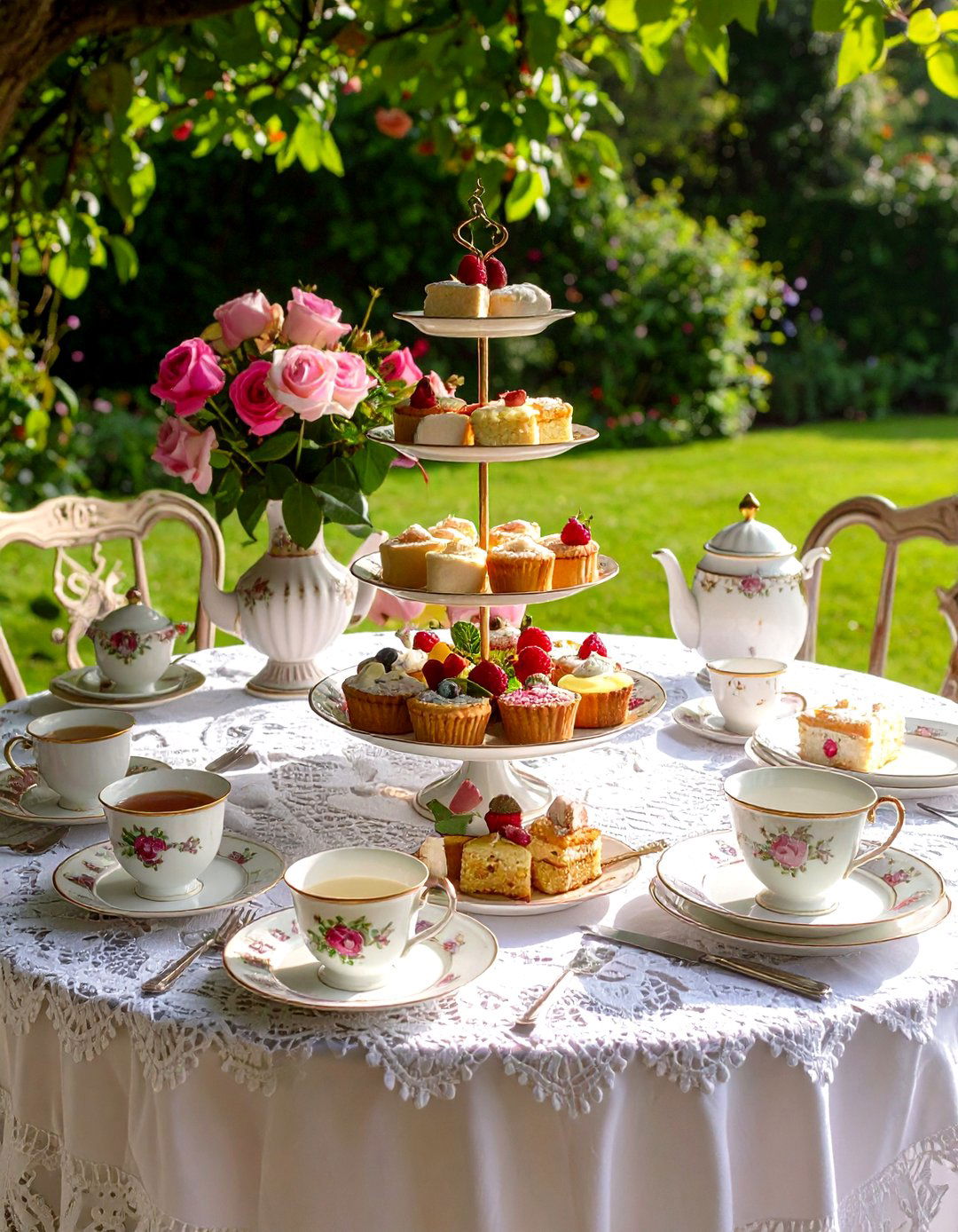 High Tea Tablescape - 20 Tablescape Ideas